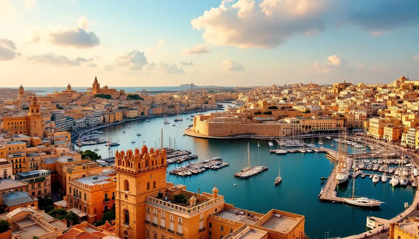 iconic landmark Valletta - filming location in Malta